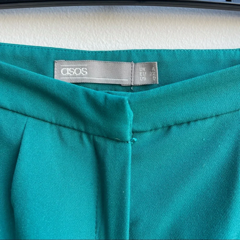 NWOT ASOS ocean green pants - Picture 6 of 6
